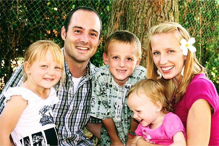 Andrea And Daniel With Their Kids